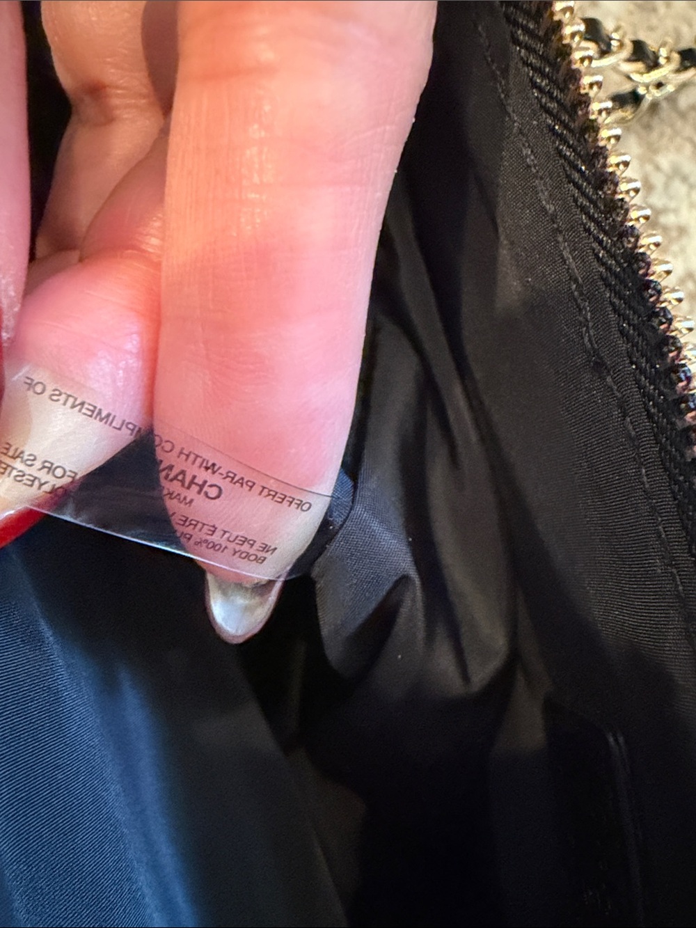 CHANEL Makeup Bag with Star Charm - Picture 5 of 5